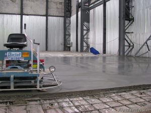Промышленный бетонный пол: характеристики, технология - ГК "Ангар 36"