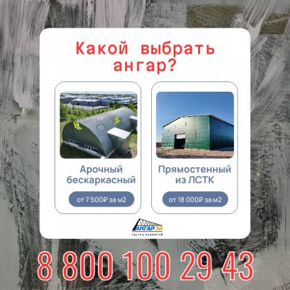 Быстровозводимые здания и ангары цена под ключ Рязань, ГК "Ангар 36"