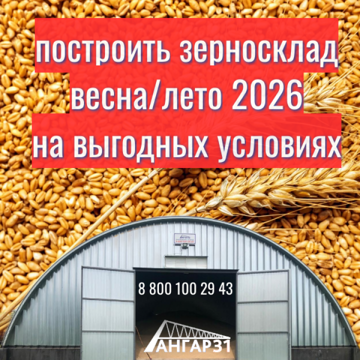 Выгодные цены на арочные бескаркасные ангары под зерно в Тульской области от АНГАР36 – Сохраните урожай с прибылью!, ГК "Ангар 36"
