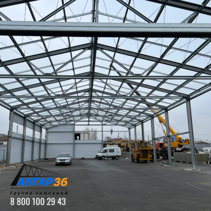 Надежные ангары от производителя: строим в Москве и Подмосковье, ГК "Ангар 36"