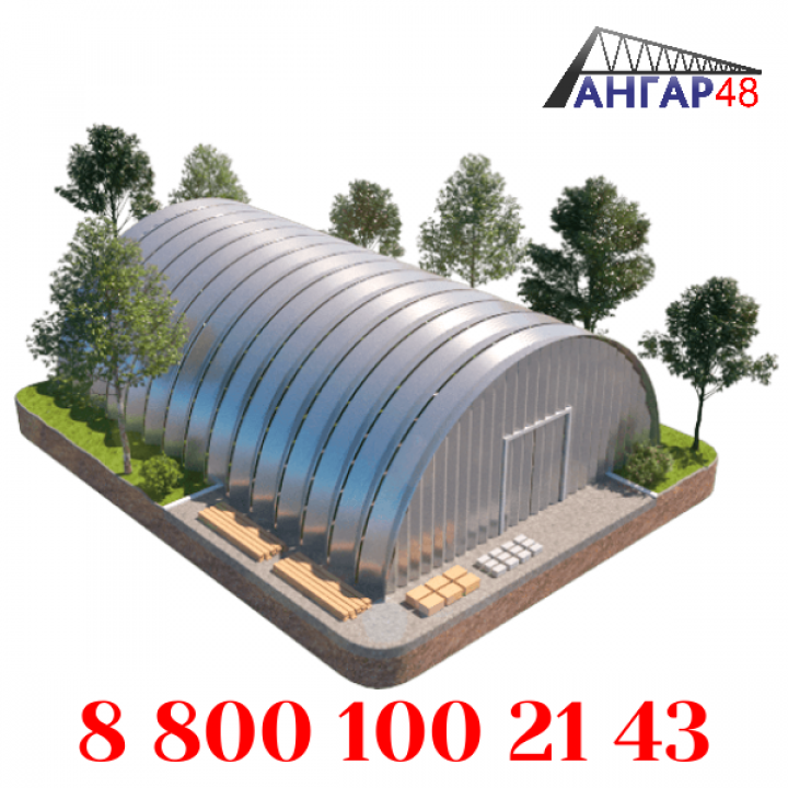 Надежные арочные бескаркасные ангары в Калужской области по выгодной цене от АНГАР36: Защита вашего бизнеса без переплаты!, ГК "Ангар 36"