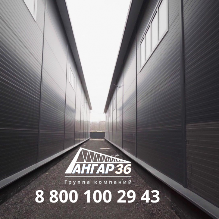Быстровозводимые склады из сэндвич панелей в Рязани: Оперативное и выгодное решение от АНГАР36!, ГК "Ангар 36"