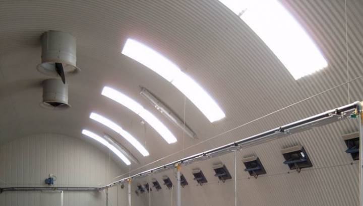 Установка вентиляционных систем в арочных ангарах Липецк цена, ГК "Ангар 36"