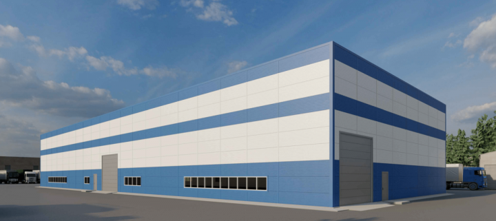 Теплый склад из сэндвич-панелей в Липецке , ГК "Ангар 36"