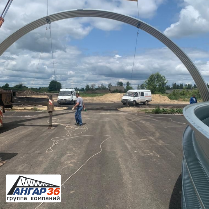 Бескаркасный ангар в Орле: оптимальное решение для вашего КФХ, ГК "Ангар 36"