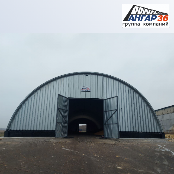Стоимость быстровозводимых арочных ангаров в Калуге, 100% качество, ГК "Ангар 36"