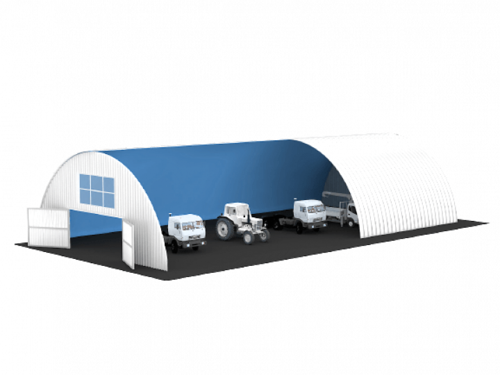 Строительство зданий для спецтехники в Луганске, ГК "Ангар 36"